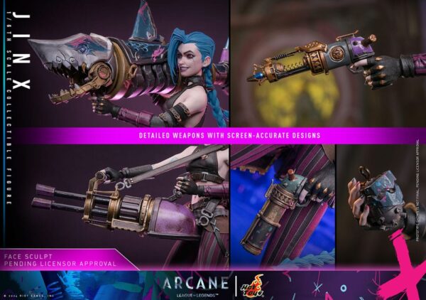 Arcane Action Figure 1/6 Jinx 27 (Acconto Preordine) - immagine 3