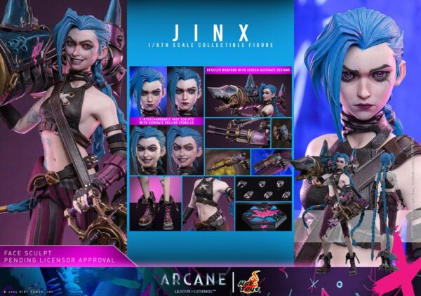 Arcane Action Figure 1/6 Jinx 27 (Acconto Preordine) - immagine 6