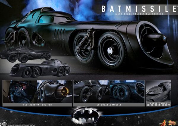 Batman Returns Movie Masterpiece Vehicle 1/6 Batmissile (Acconto Preordine)