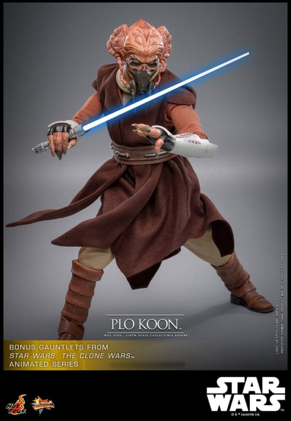 Star Wars Movie Masterpiece Action Figure 1/6 Plo Koon (Acconto Preordine) - immagine 8