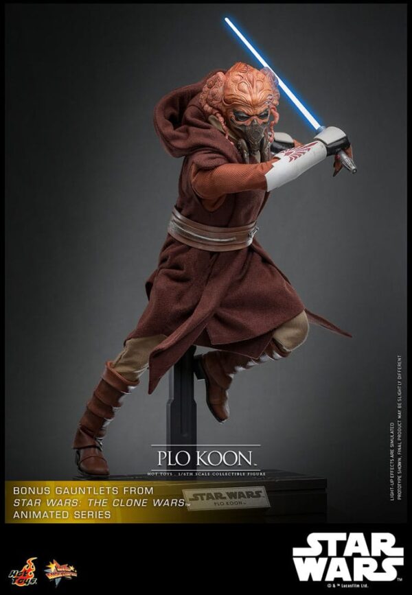 Star Wars Movie Masterpiece Action Figure 1/6 Plo Koon (Acconto Preordine) - immagine 13