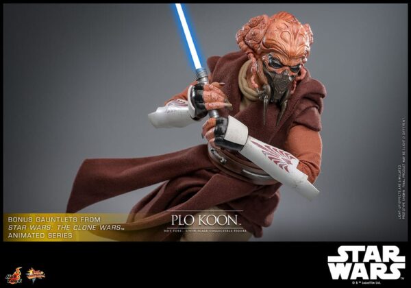 Star Wars Movie Masterpiece Action Figure 1/6 Plo Koon (Acconto Preordine) - immagine 9