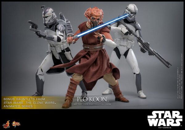 Star Wars Movie Masterpiece Action Figure 1/6 Plo Koon (Acconto Preordine) - immagine 11