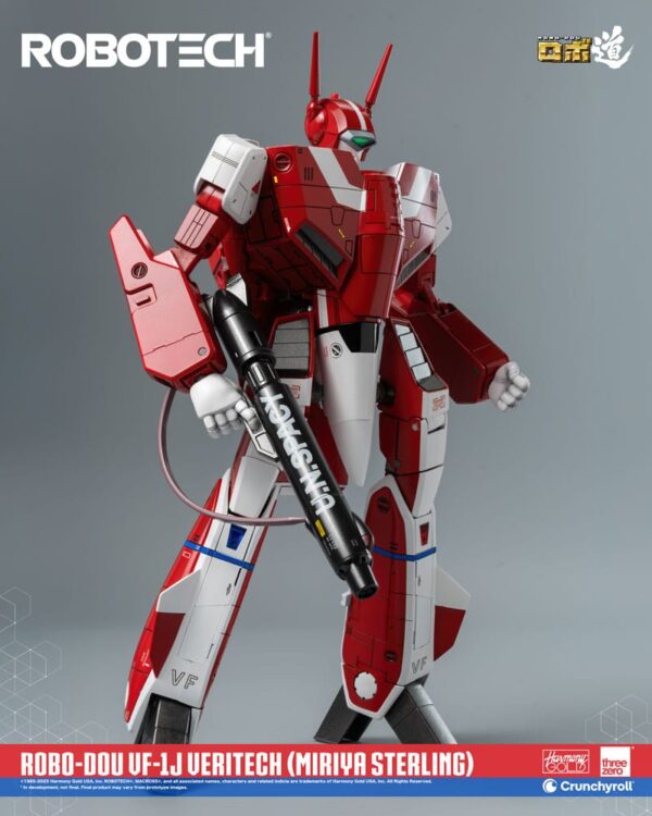 Robotech Action Figure ROBO-DOU VF-1J Veritech (Miriya Sterling) (Acconto Preordine) - immagine 2