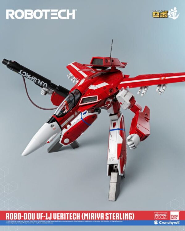 Robotech Action Figure ROBO-DOU VF-1J Veritech (Miriya Sterling) (Acconto Preordine) - immagine 6