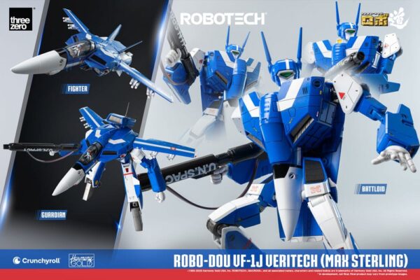 Robotech Action Figure ROBO-DOU VF-1J Veritech (Max Sterling) (Acconto Preordine) - immagine 8