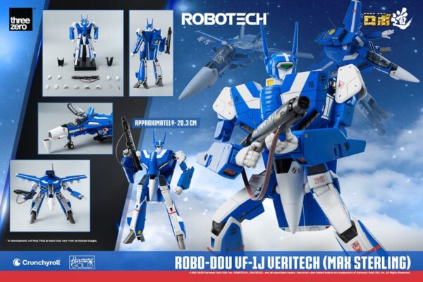 Robotech Action Figure ROBO-DOU VF-1J Veritech (Max Sterling) (Acconto Preordine) - immagine 3