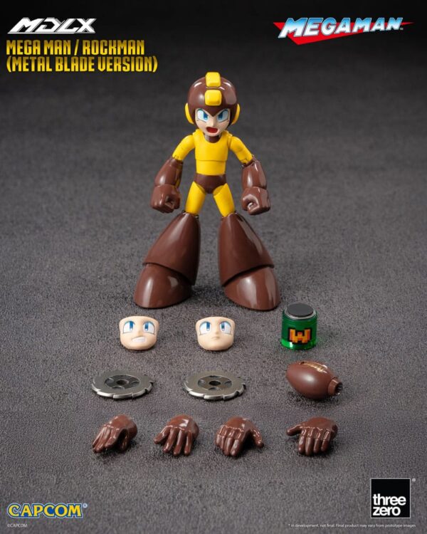 Mega Man MDLX Action Figure Mega Man / Rockman (Metal Blade Version) (Acconto Preordine) - immagine 6