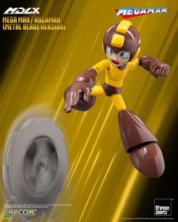 Mega Man MDLX Action Figure Mega Man / Rockman (Metal Blade Version) (Acconto Preordine) - immagine 4