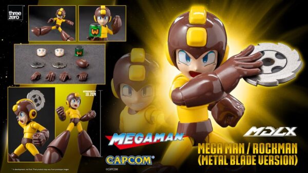 Mega Man MDLX Action Figure Mega Man / Rockman (Metal Blade Version) (Acconto Preordine) - immagine 5