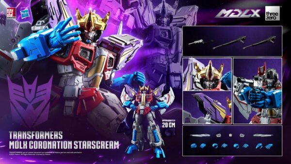 Transformers MDLX Action Figure Coronation Starscream (Acconto Preordine) - immagine 4