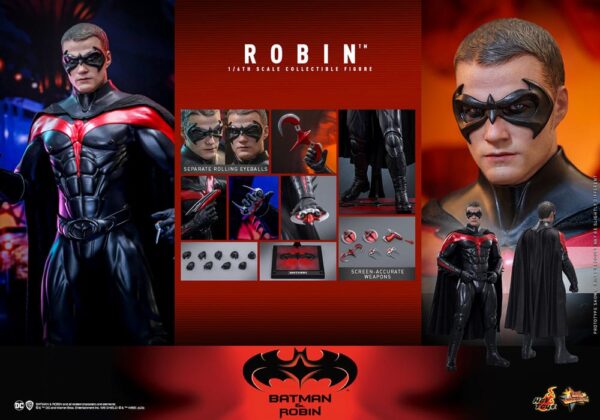 Batman & Robin Movie Masterpiece Action Figure 1/6 Robin (Acconto Preordine) - immagine 12