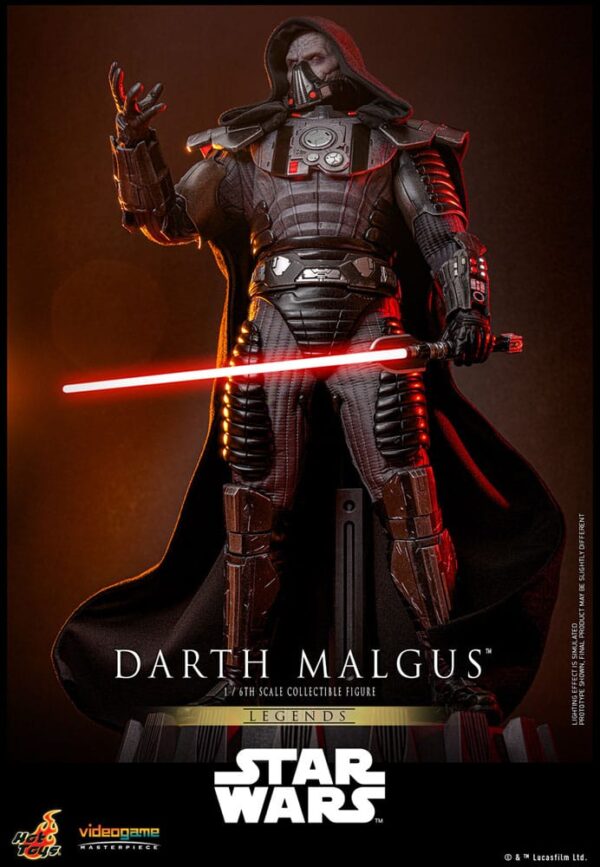 Star Wars Legends Videogame Masterpiece Action Figure 1/6 Darth Malgus (Acconto Preordine) - immagine 2