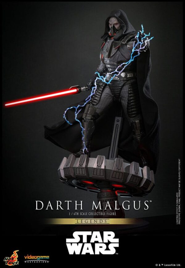 Star Wars Legends Videogame Masterpiece Action Figure 1/6 Darth Malgus (Acconto Preordine) - immagine 5