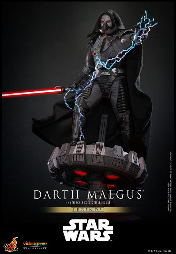 Star Wars Legends Videogame Masterpiece Action Figure 1/6 Darth Malgus (Acconto Preordine) - immagine 6