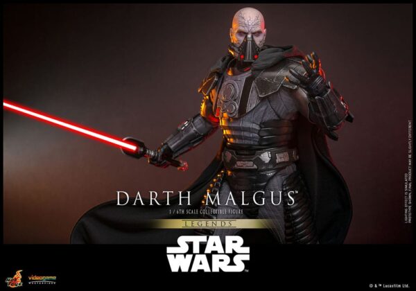 Star Wars Legends Videogame Masterpiece Action Figure 1/6 Darth Malgus (Acconto Preordine) - immagine 7