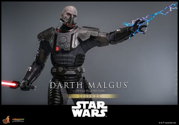 Star Wars Legends Videogame Masterpiece Action Figure 1/6 Darth Malgus (Acconto Preordine) - immagine 8