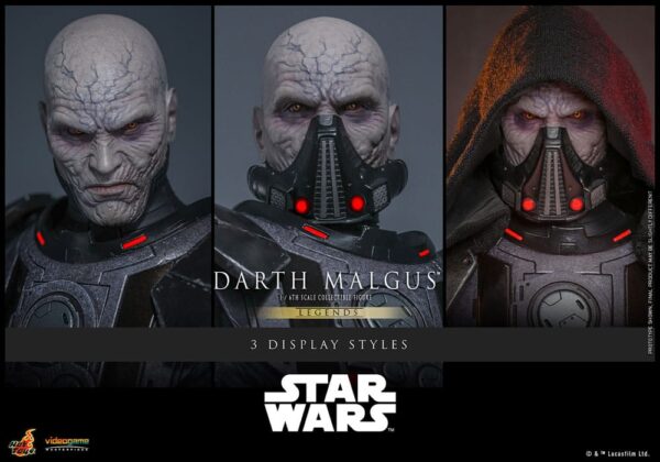 Star Wars Legends Videogame Masterpiece Action Figure 1/6 Darth Malgus (Acconto Preordine) - immagine 12