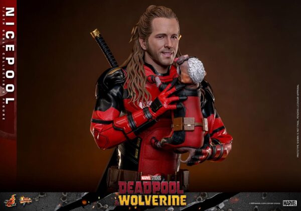 Deadpool & Wolverine Movie Masterpiece Action Figure 1/6 Nicepool  (Acconto Preordine) - immagine 7