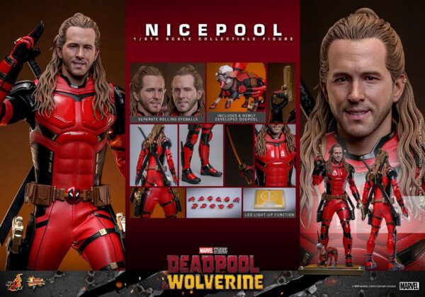 Deadpool & Wolverine Movie Masterpiece Action Figure 1/6 Nicepool  (Acconto Preordine) - immagine 13