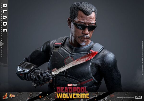 Deadpool & Wolverine Movie Masterpiece Action Figure 1/6 Blade (Acconto Preordine) - immagine 9