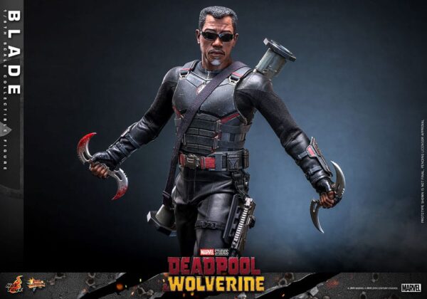 Deadpool & Wolverine Movie Masterpiece Action Figure 1/6 Blade (Acconto Preordine) - immagine 10