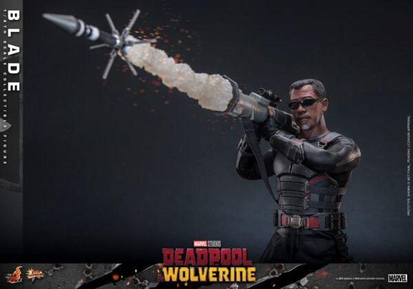 Deadpool & Wolverine Movie Masterpiece Action Figure 1/6 Blade (Acconto Preordine) - immagine 11