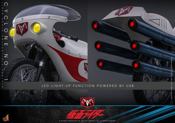 Kamen Rider 1/6 Cyclone No. 1 ( Acconto Preordine) - immagine 8