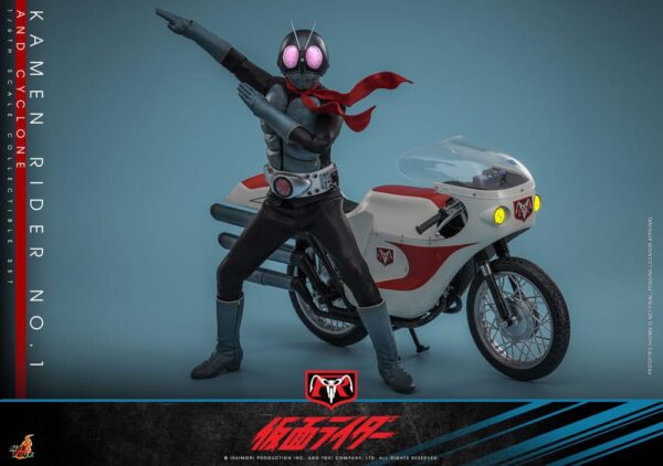 Kamen Rider 1/6 Kamen Rider No. 1 and Cyclone (Acconto Preordine) - immagine 5