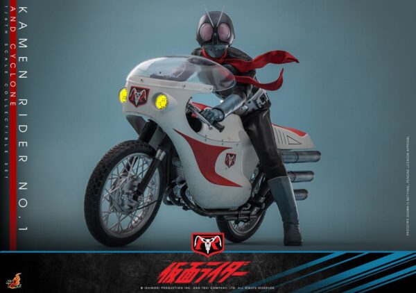 Kamen Rider 1/6 Kamen Rider No. 1 and Cyclone (Acconto Preordine) - immagine 6