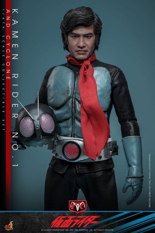 Kamen Rider 1/6 Kamen Rider No. 1 and Cyclone (Acconto Preordine) - immagine 9