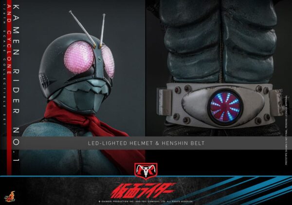 Kamen Rider 1/6 Kamen Rider No. 1 and Cyclone (Acconto Preordine) - immagine 11