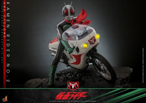 Kamen Rider 1/6 Kamen Rider No. 2 and Cyclone (Acconto Preordine) - immagine 2