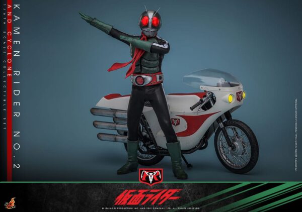 Kamen Rider 1/6 Kamen Rider No. 2 and Cyclone (Acconto Preordine) - immagine 3