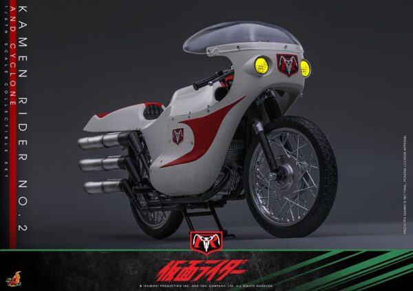 Kamen Rider 1/6 Kamen Rider No. 2 and Cyclone (Acconto Preordine) - immagine 6