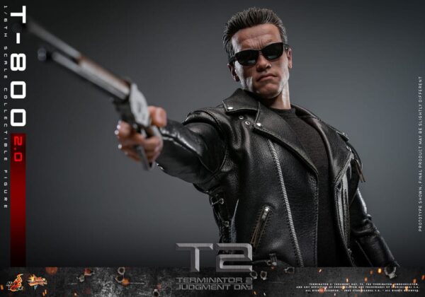 Terminator 2 Movie Masterpiece Action Figure 1/6 T-800 2.0 (Acconto Preordine) - immagine 8